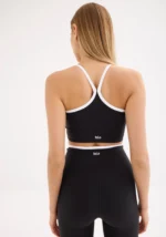 Bia Studios 90s Sport Bra in Black – retro-inspired women's sports bra UAE
