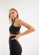 Bia Studios Contour Sports Bra in Black – sculpted women's gym bra Dubai