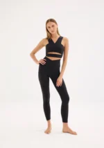 Bia Studios Editors Sports Bra in Black – women's minimalist activewear Dubai