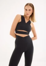 Bia Studios Editors Full Length Leggings in Black – minimalist women's leggings Dubai